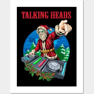 TALKING HEADS BAND XMAS Posters and Art